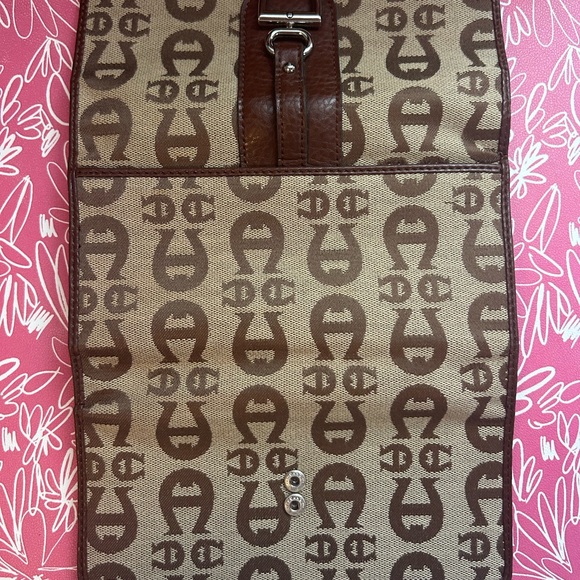 Etienne Aigner Brown and Tan Wallet - Picture 3 of 5